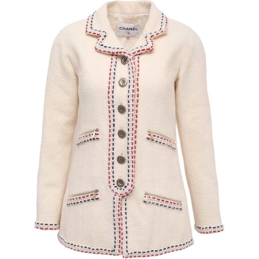 CHANEL Hamburger Collection Jackets & Coats Women's White