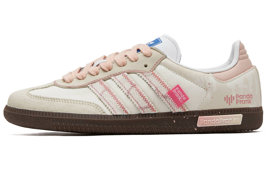 Adidas Originals SAMBA OG Low top Skateboard Shoes Unisex Pink White