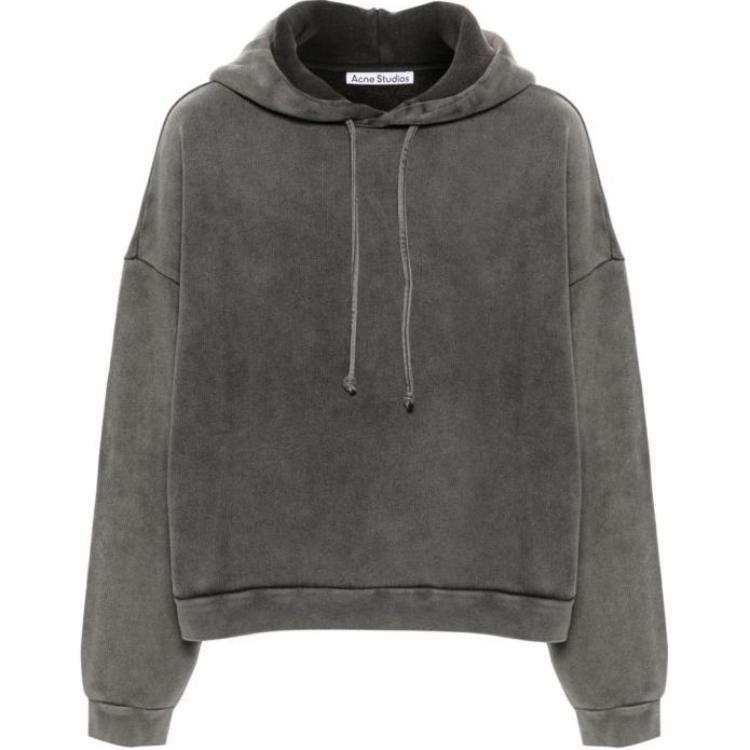 Acne Studios Acne Studios Hooded Sweater Faded Black Bm0