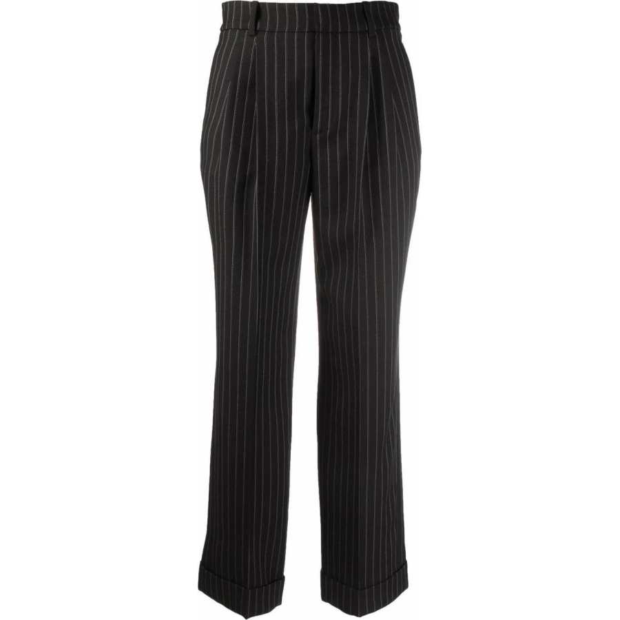 SAINT LAURENT SS22 Business Suit Women's Black