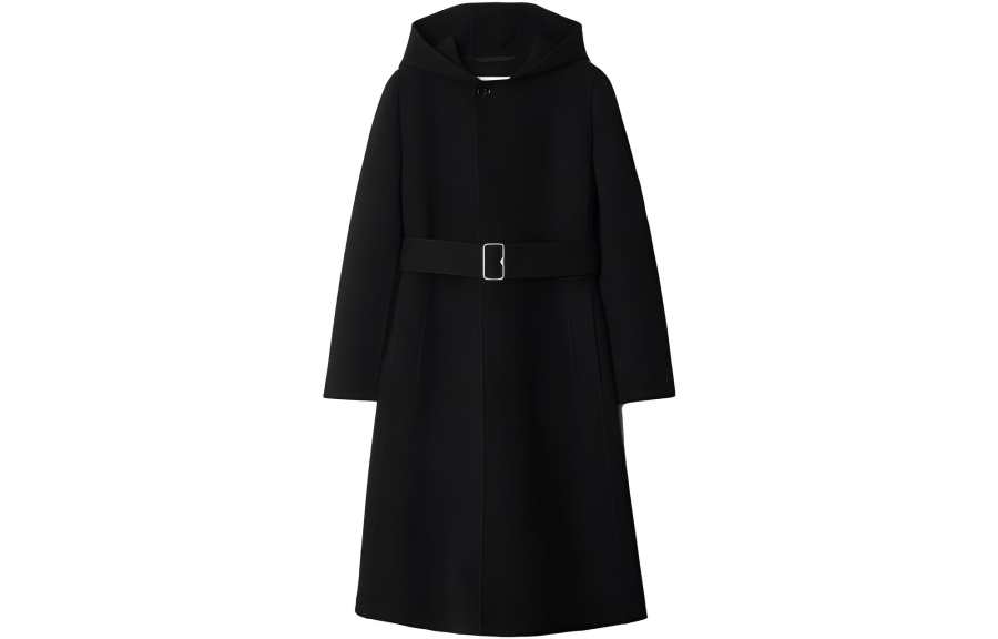 Burberry 【Previous Season】hooded wool-cashmere coat