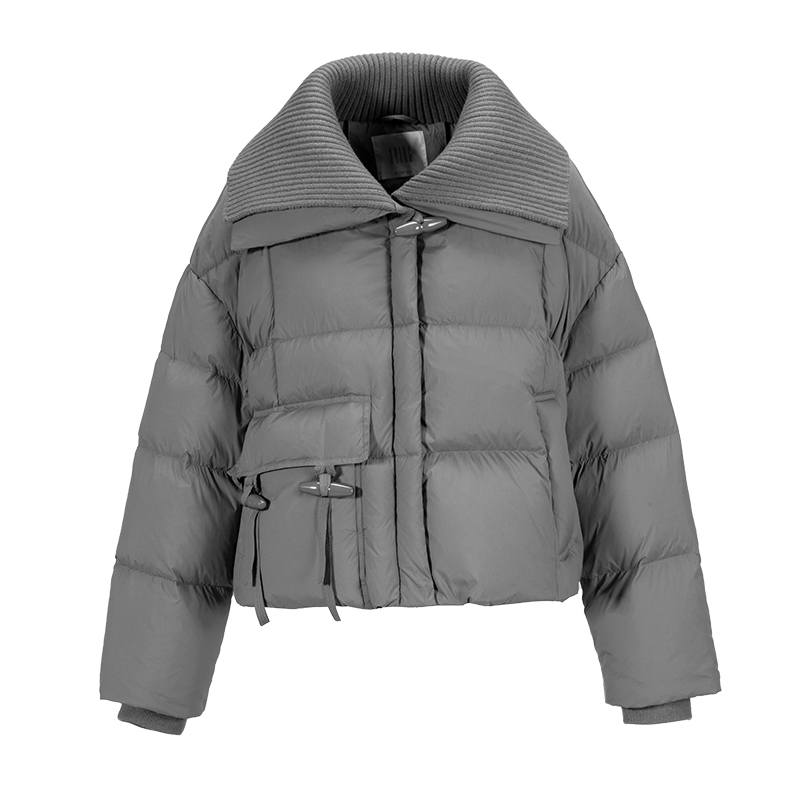 XIANGYING Down Jacket Women's Gray