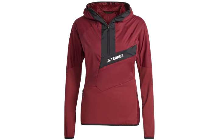 Adidas Adidas Free Shipping With AdiClub Techrock Ultralight 1/2-Zip Hooded Fleece Jacket