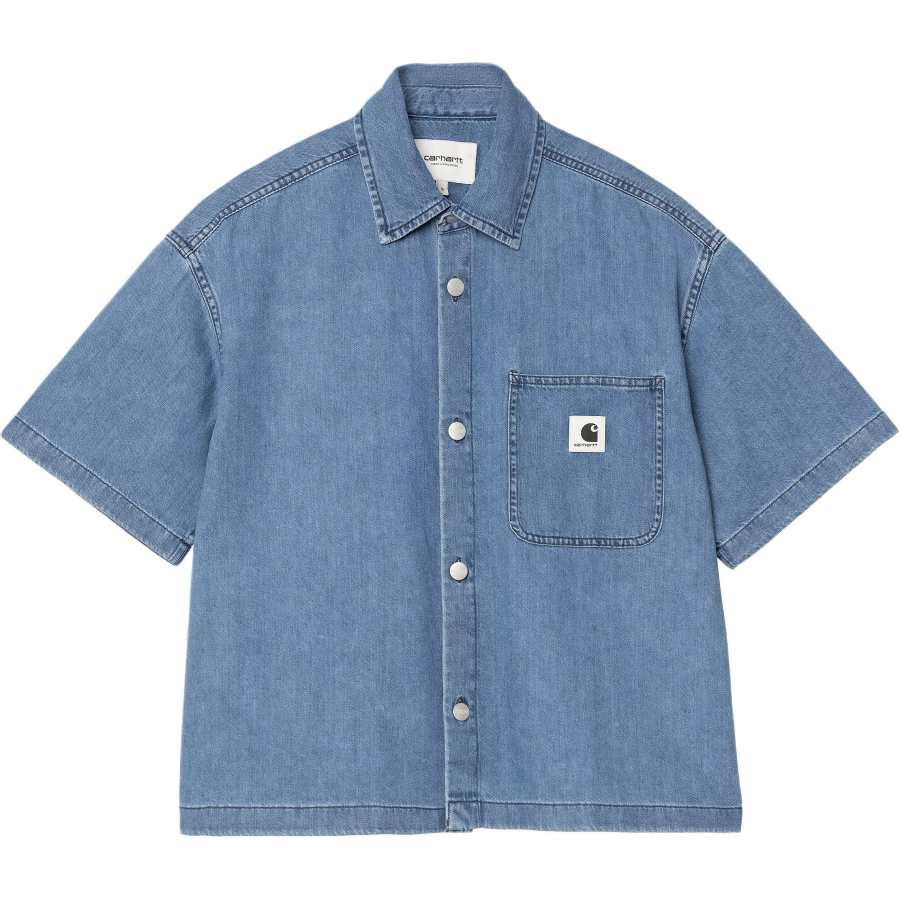 Carhartt WIP W' S/S Shirt Women's Dark Blue