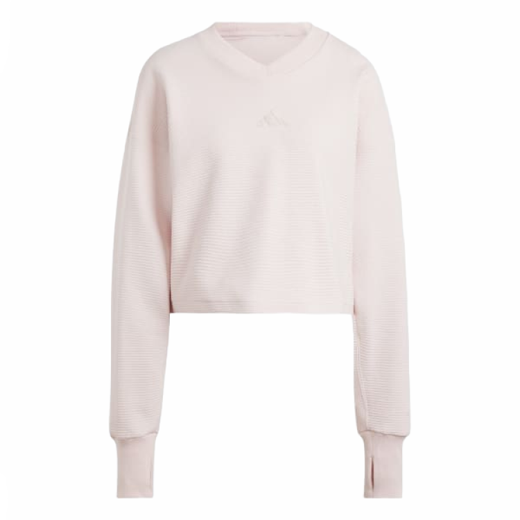 Adidas Adidas Free Shipping With AdiClub All Szn Ribbed V-Neck Sweatshirt