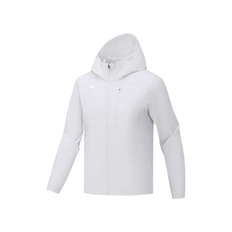 Skechers GODRI Jacket Women's Oyster Gray 02BX
