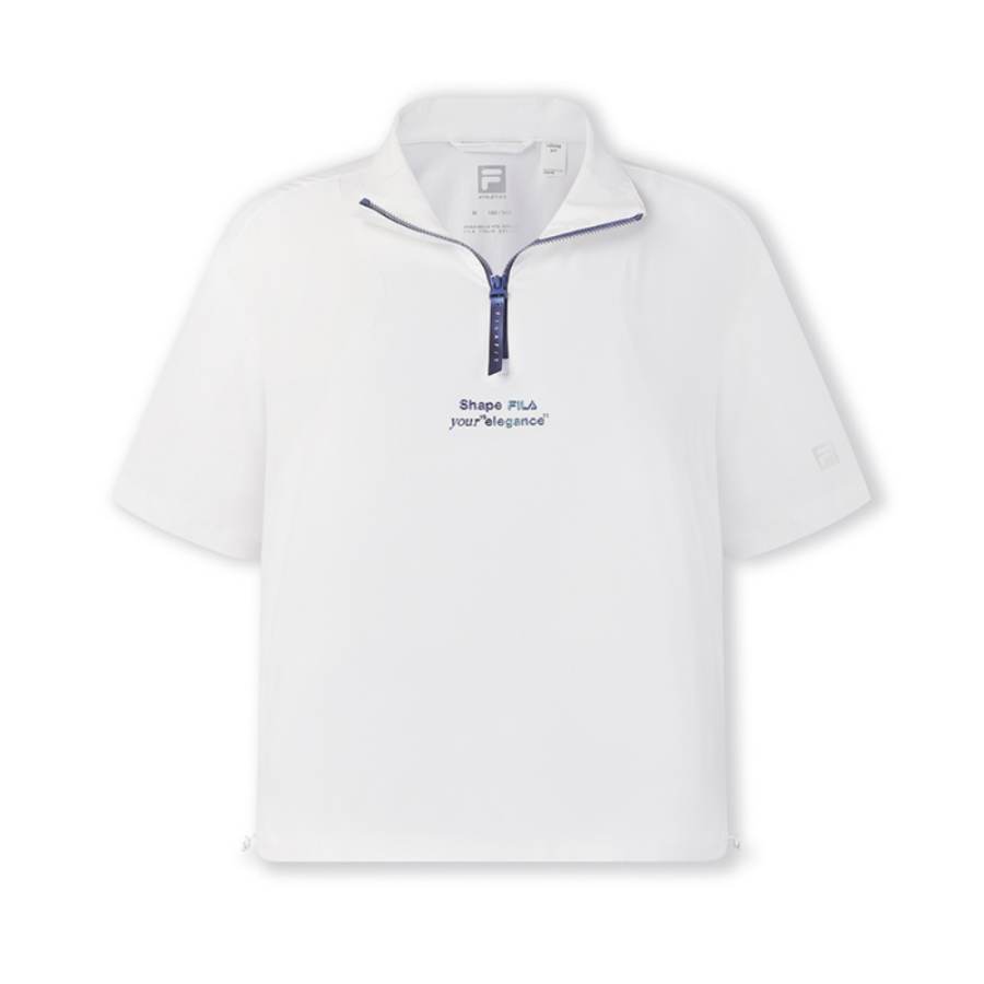 FILA Fitness Polo Shirt Women's Jade White
