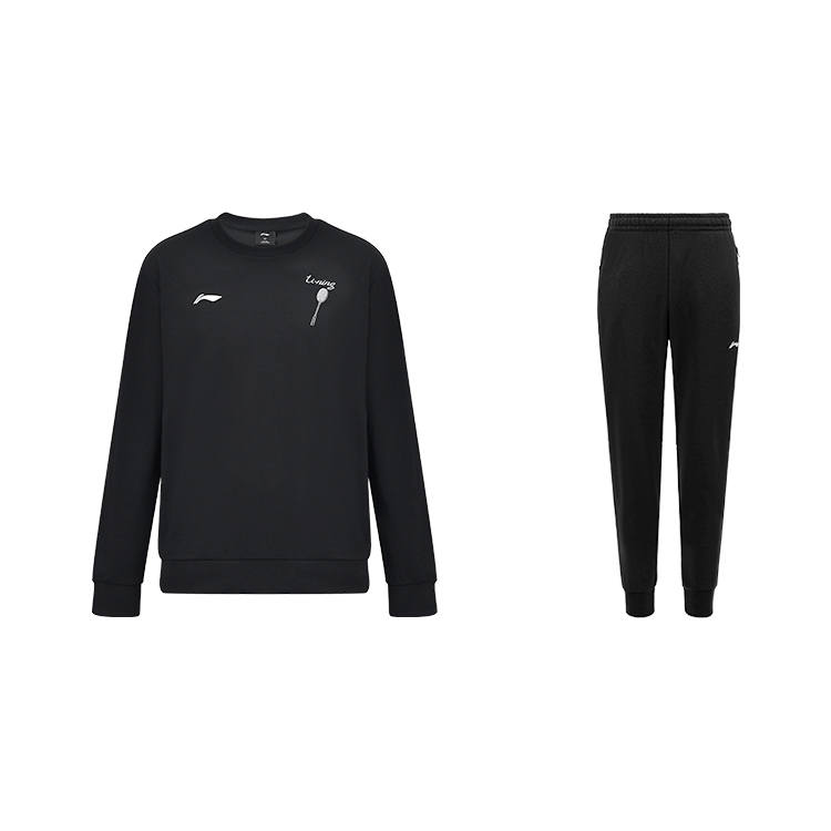 Li-Ning Li Ning Casual Sportswear Unisex Black