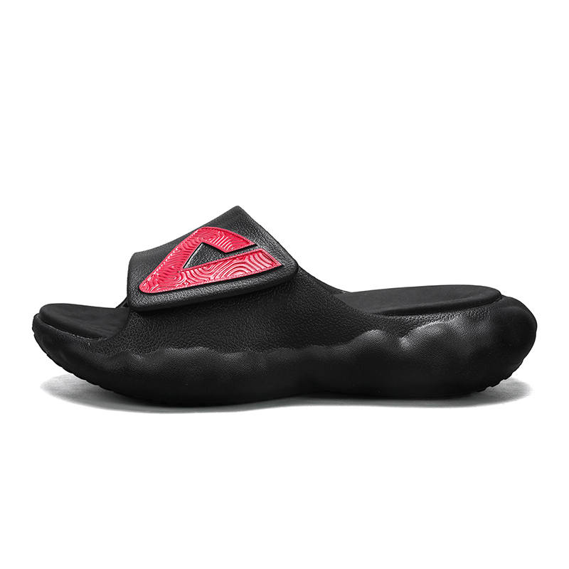 PEAK Taichi Cloud EVA Slip Resistant Cushioning Slide Slippers Men's Dark Red
