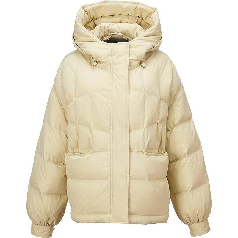 XIANGYING Down Jacket Women's Yellow