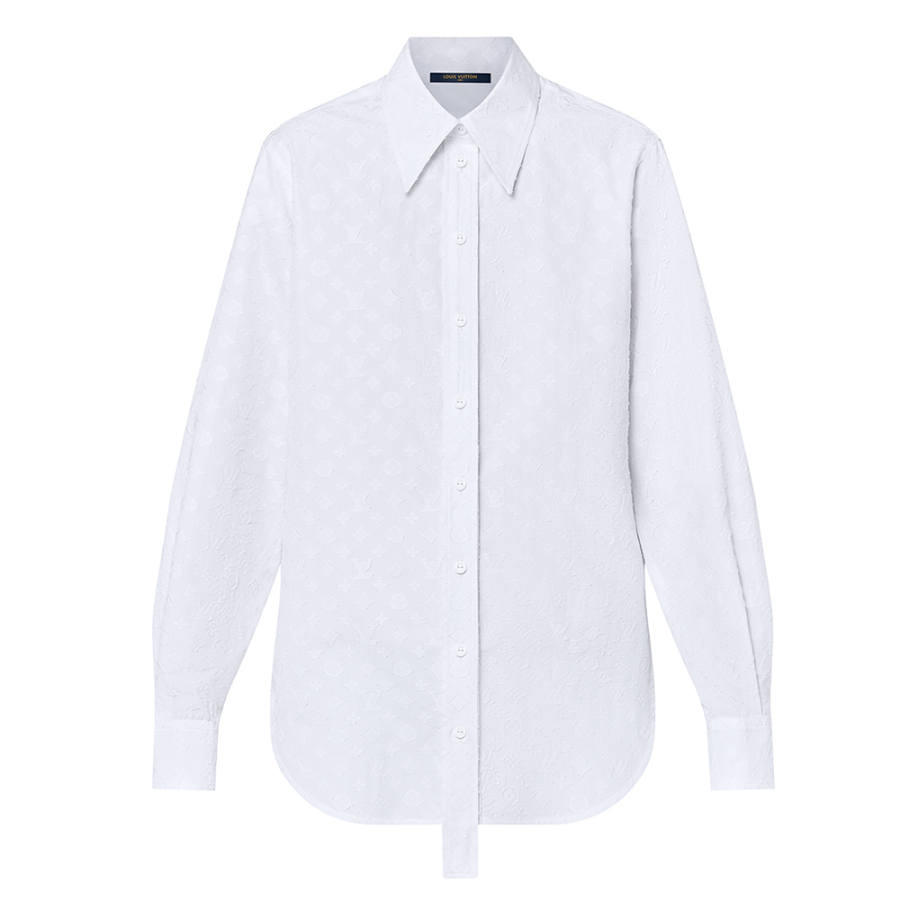 LOUIS VUITTON Lv Monogram Fil Coupé Shirt