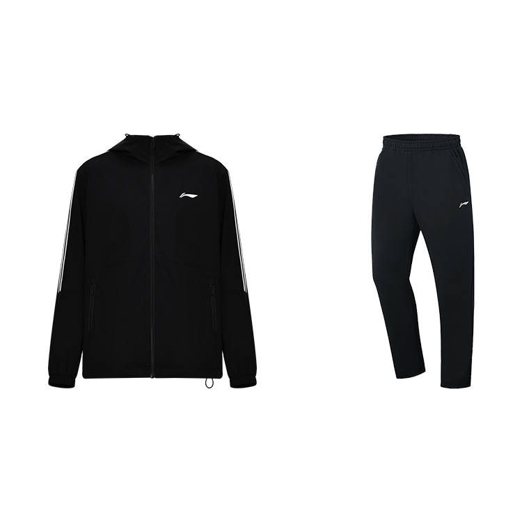 Li-Ning Li Ning Casual Sportswear Unisex Black