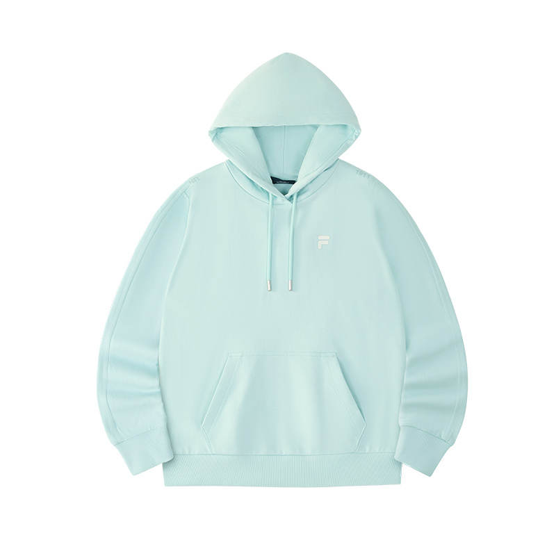 FILA FUSION Sweatshirts Women's Kaz Blue Hooded Moderate Regular
