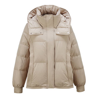 XIANGYING Down Jacket Women's Khaki