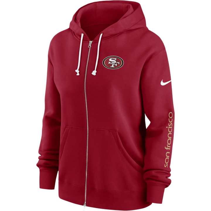 Nike Nike San Francisco 49ers Phoenix Women's Nike Nfl Full Zip Hoodie