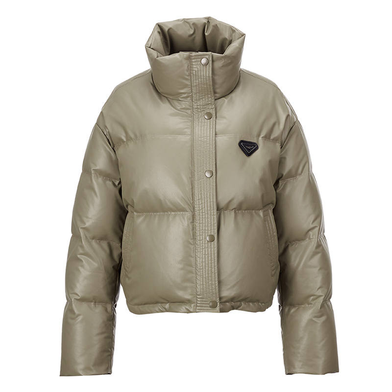 XIANGYING Down Jacket Women's Army Green