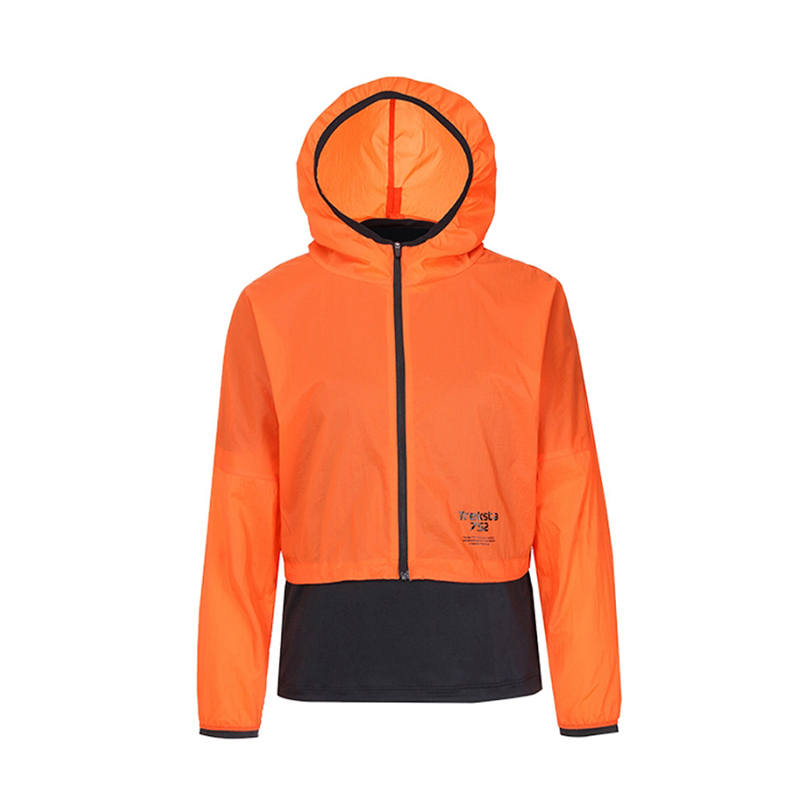 TREKSTA Jackets Women's Orange Hooded Moderate Soft Shell