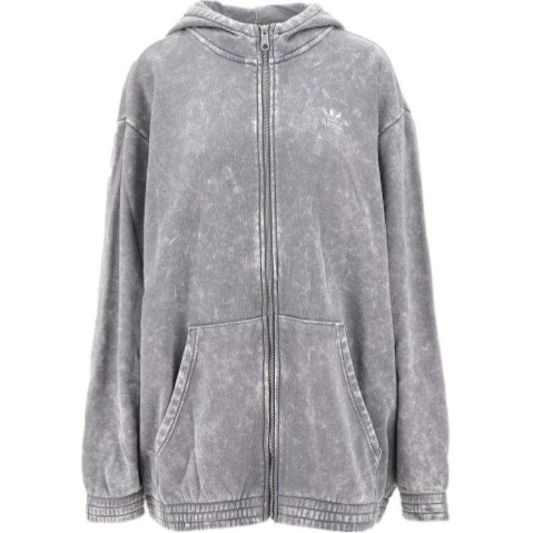 Adidas Originals Acid Washed Jackets & Coats Women's Gray