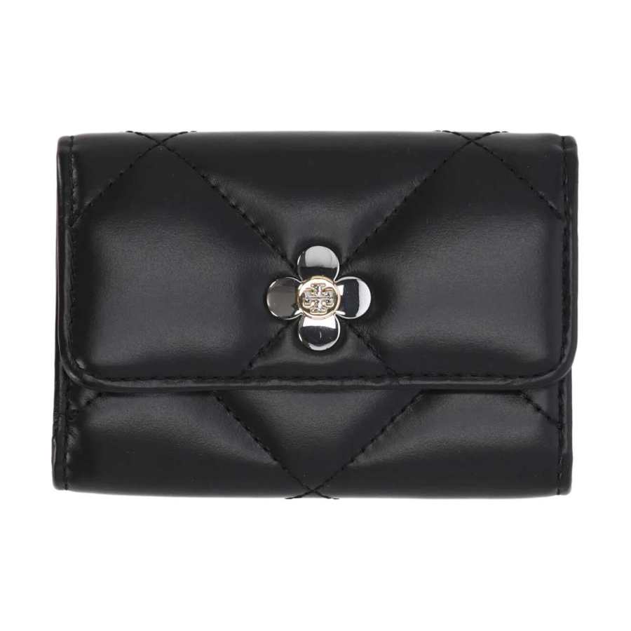 TORY BURCH Cow Leather Card Holder Women's Black