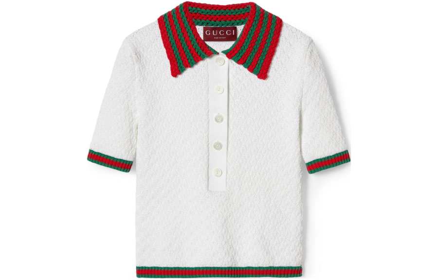 GUCCI GUCCI Polo 'White'