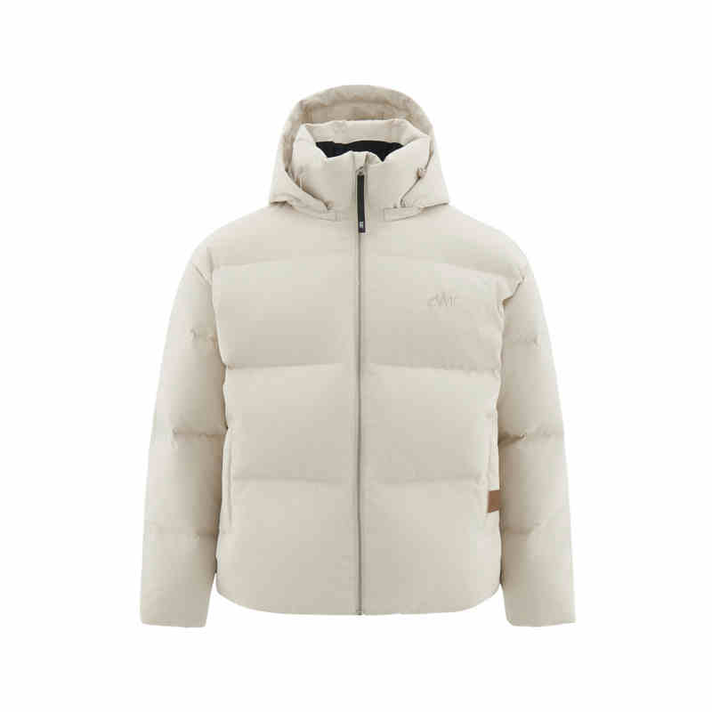 CAT Down Jackets Women's Hooded Non Detachable Moderate Puffer Jacket