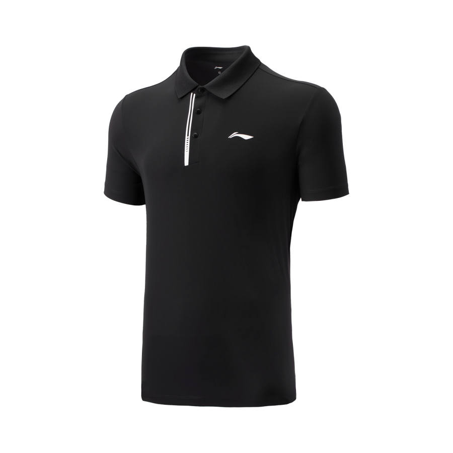 Li-Ning Li Ning Badminton Collection Polo Shirt Unisex Black