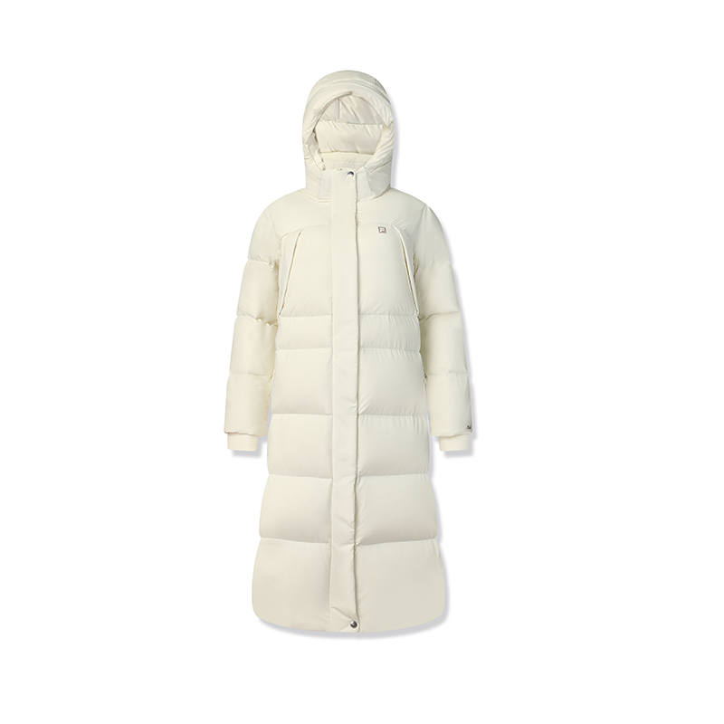FILA Fitness Down Jacket Women's Vanilla White