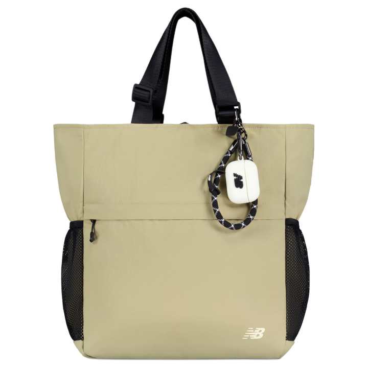 New Balance New Balance Fabric Backpack Handbag Unisex Beige Gray