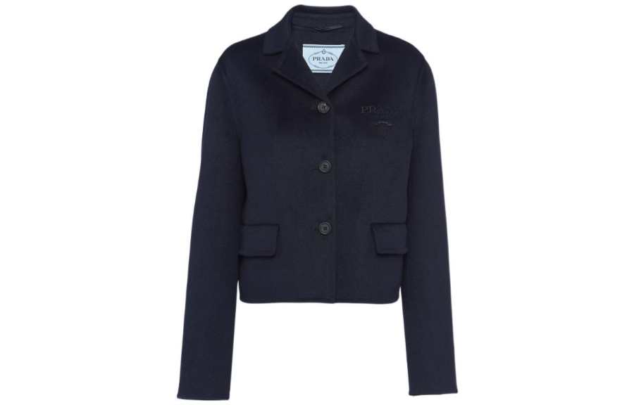 PRADA PRADA Single-breasted Cashgora Jacket