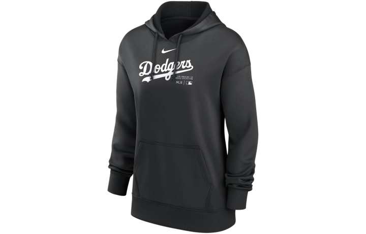 Nike Nike Los Angeles Dodgers Authentic Collection Practice Sweatshirt Women's Black