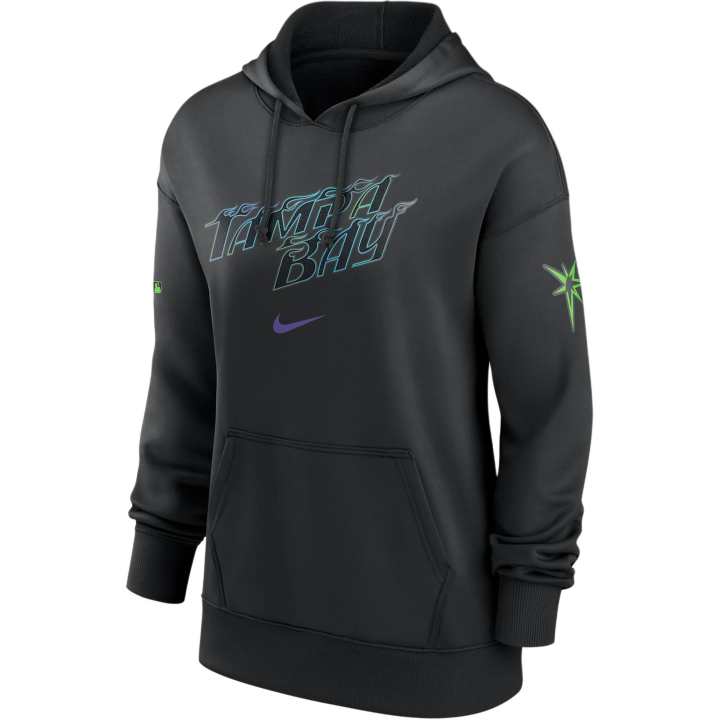 Nike Nike MLB Collaboration Tampa Bay Rays Sweatshirt Tampa Bay Rays Women's Black