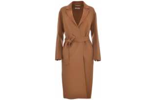 'S MAX MARA Coats Women's Brown Lapel Moderate