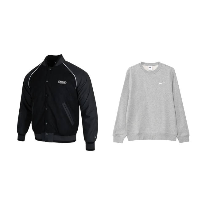 Nike Nike Casual Sportswear Unisex Stand Collar Moderate