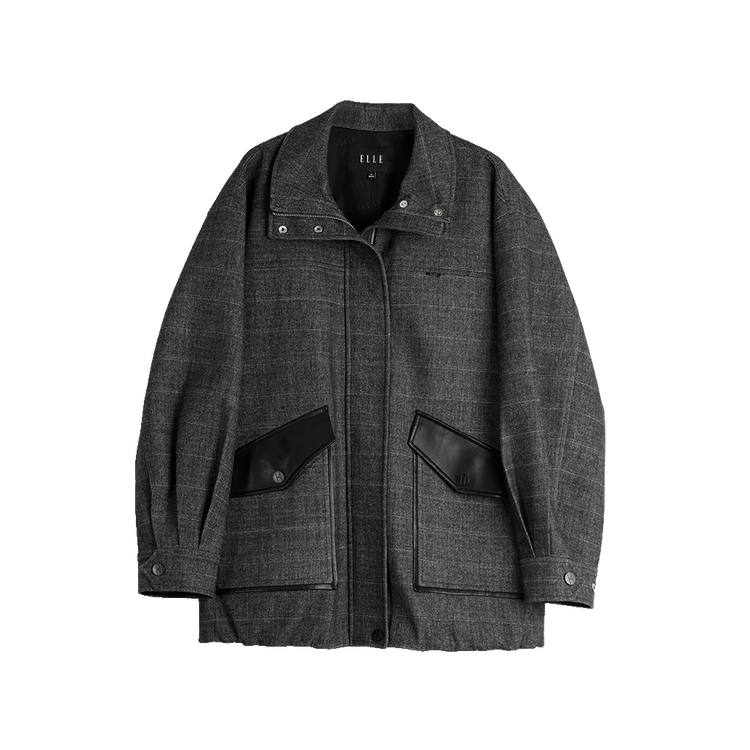 ELLE Jackets & Coats Women's Dark Gray