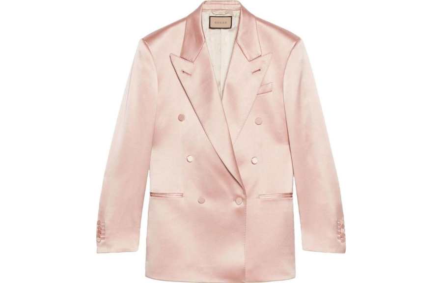 GUCCI FW22 Business Suit Coat Women's Pink