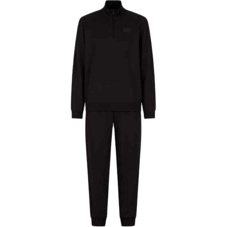 EMPORIO ARMANI EA7 SS25 Casual Sportswear Men's Black
