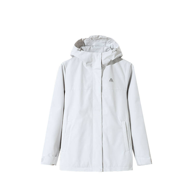 Anta Jackets & Coats Women's Sand Grain Gray