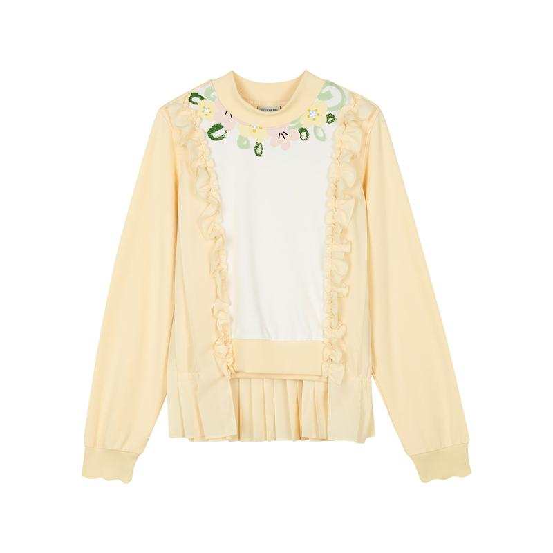 Skechers XIAO LI Sweatshirt Women's Vanilla Beige