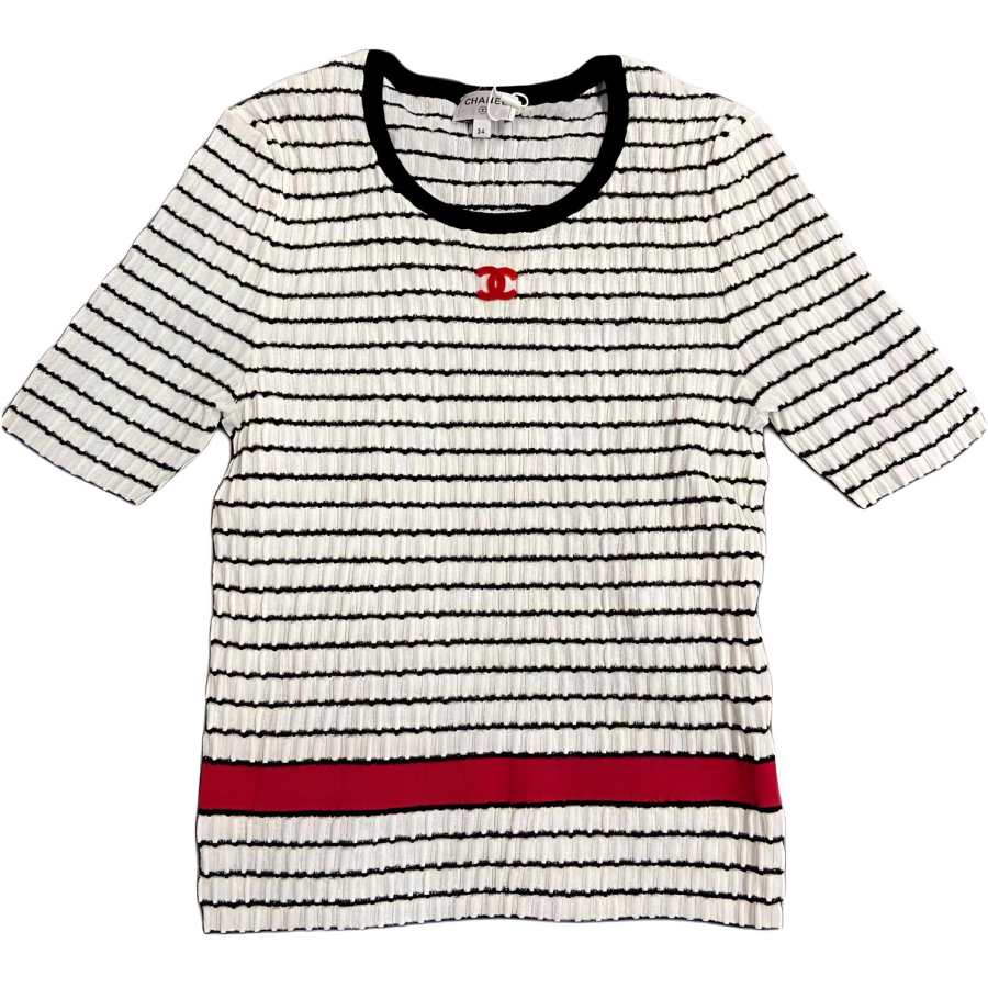 CHANEL 24P Knitwear Women's White