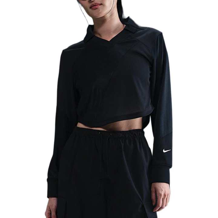 Nike Nike Knitwear Women's Black Lapel Moderate