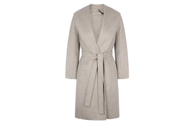 'S MAX MARA 'S MAX MARA Coats Women's Gray Lapel Moderate