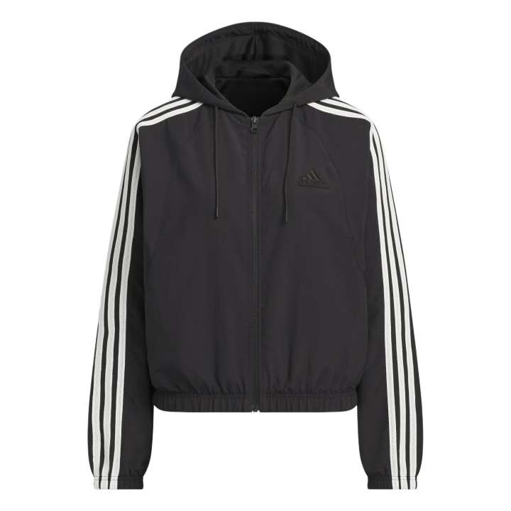 Adidas Adidas 3 Stripes WOVEN JACKET Jackets & Coats Women's Black