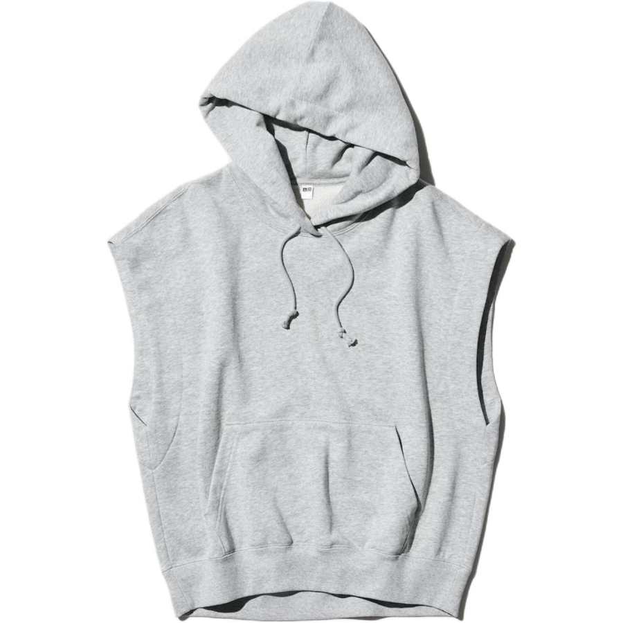 UNIQLO Sweatshirts Women's Gray Hooded Moderate