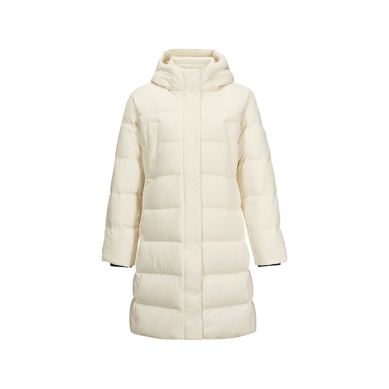 Skechers Wilderness Outdoor Collection Down Jacket Women's Egg White Color