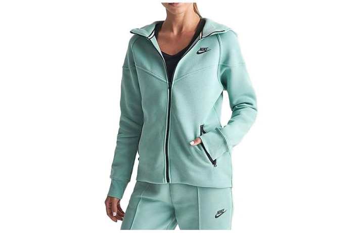 Nike Nike Sportswear Women's Tech Fleece Windrunner Full Zip Hoodie Mineral/Black