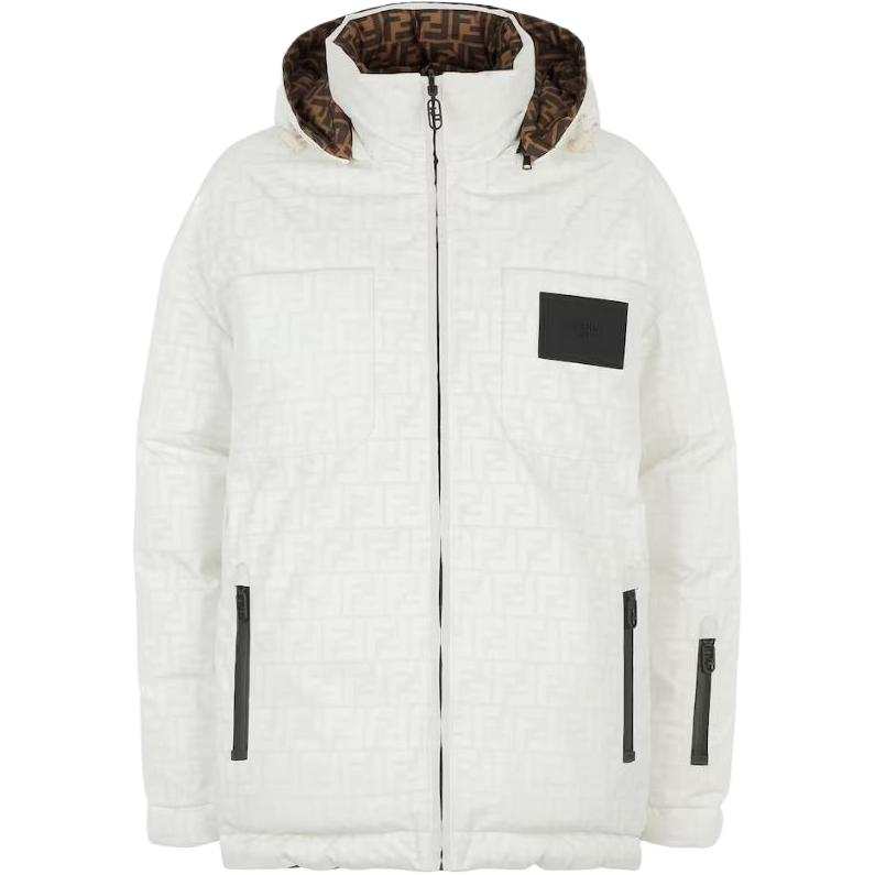 FENDI Jackets & Coats Women's White