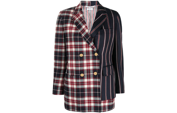THOM BROWNE THOM BROWNE· Business Suit Jacket Women's Red Blue