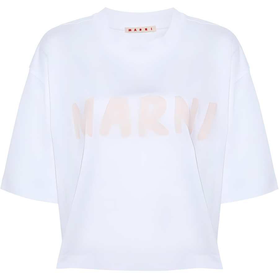 Marni cropped organic cotton T-shirt