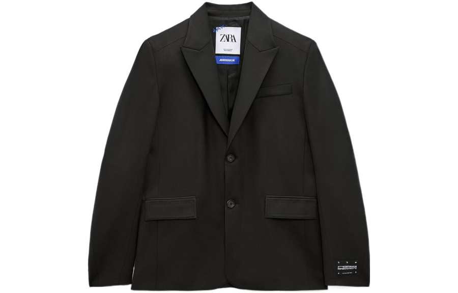 ZARA X ADER ERROR Business Suits Unisex Black Suit Collar Moderate Other