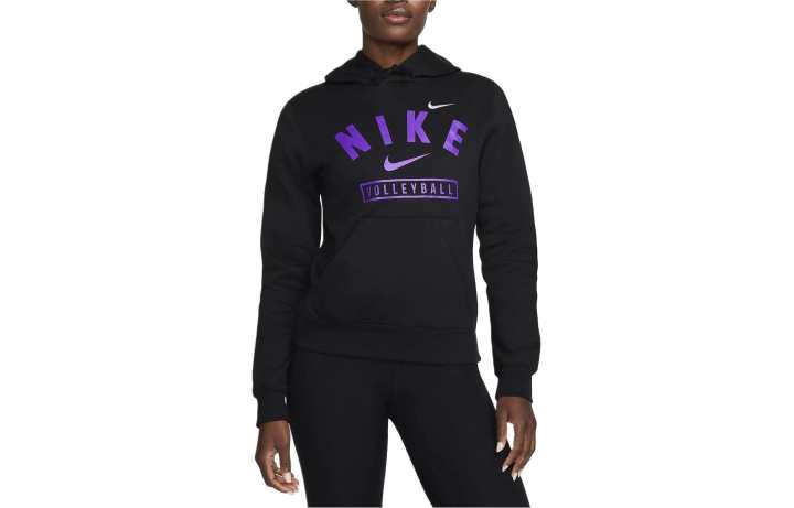Nike Nike Sweatshirts Women's Black Hooded Moderate Regular